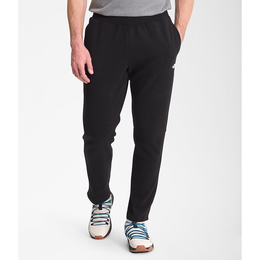 The North Face Pants Mens Australia - The North Face City Standard Double-Knit Black (WVO-657240)